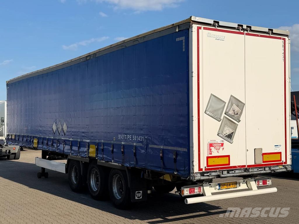 Krone N/A SD Schuifzeil/Dak / BPW-Axle / Huckepack Schuifzeilen