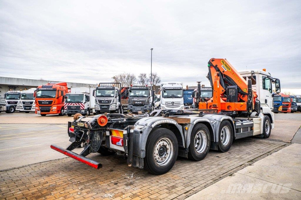 MAN TGS 35.440 BL - PK 33002/4xhydr. 훅 리프트 트럭