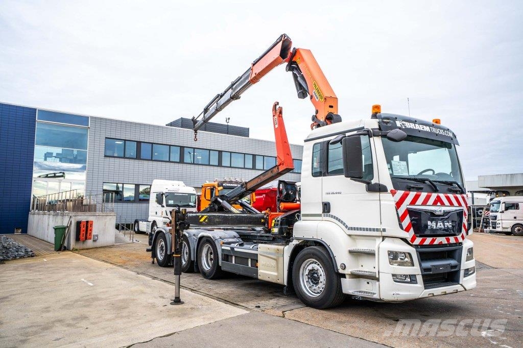 MAN TGS 35.440 BL - PK 33002/4xhydr. 훅 리프트 트럭