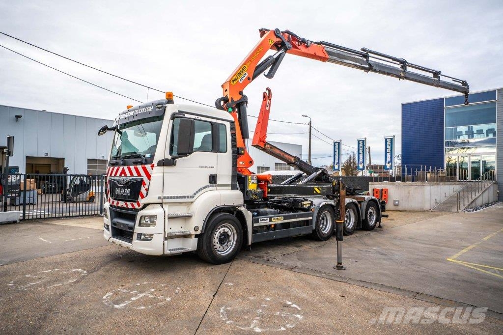 MAN TGS 35.440 BL - PK 33002/4xhydr. 훅 리프트 트럭