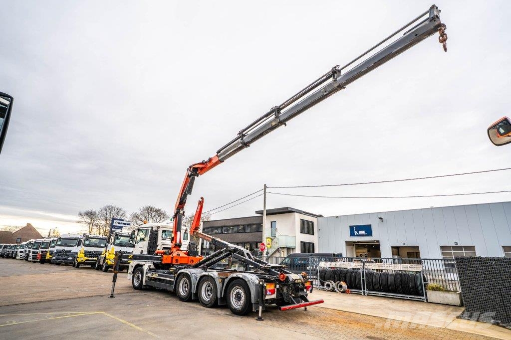 MAN TGS 35.440 BL - PK 33002/4xhydr. 훅 리프트 트럭