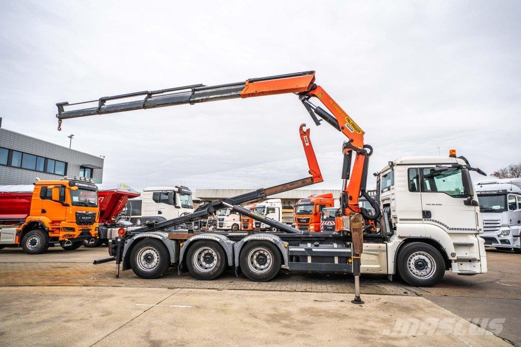 MAN TGS 35.440 BL - PK 33002/4xhydr. 훅 리프트 트럭