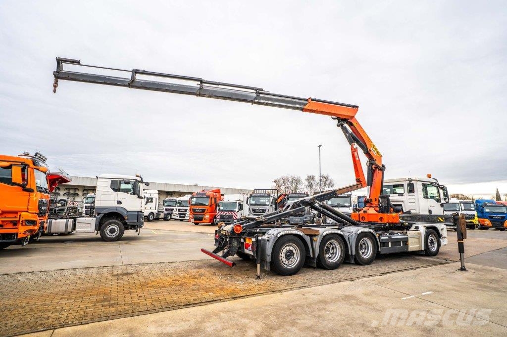 MAN TGS 35.440 BL - PK 33002/4xhydr. 훅 리프트 트럭