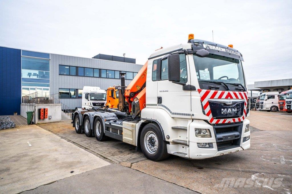 MAN TGS 35.440 BL - PK 33002/4xhydr. 훅 리프트 트럭