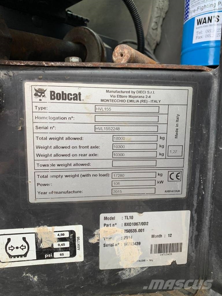 Bobcat Telehandler TR50210 テレスコーピックハンドラー