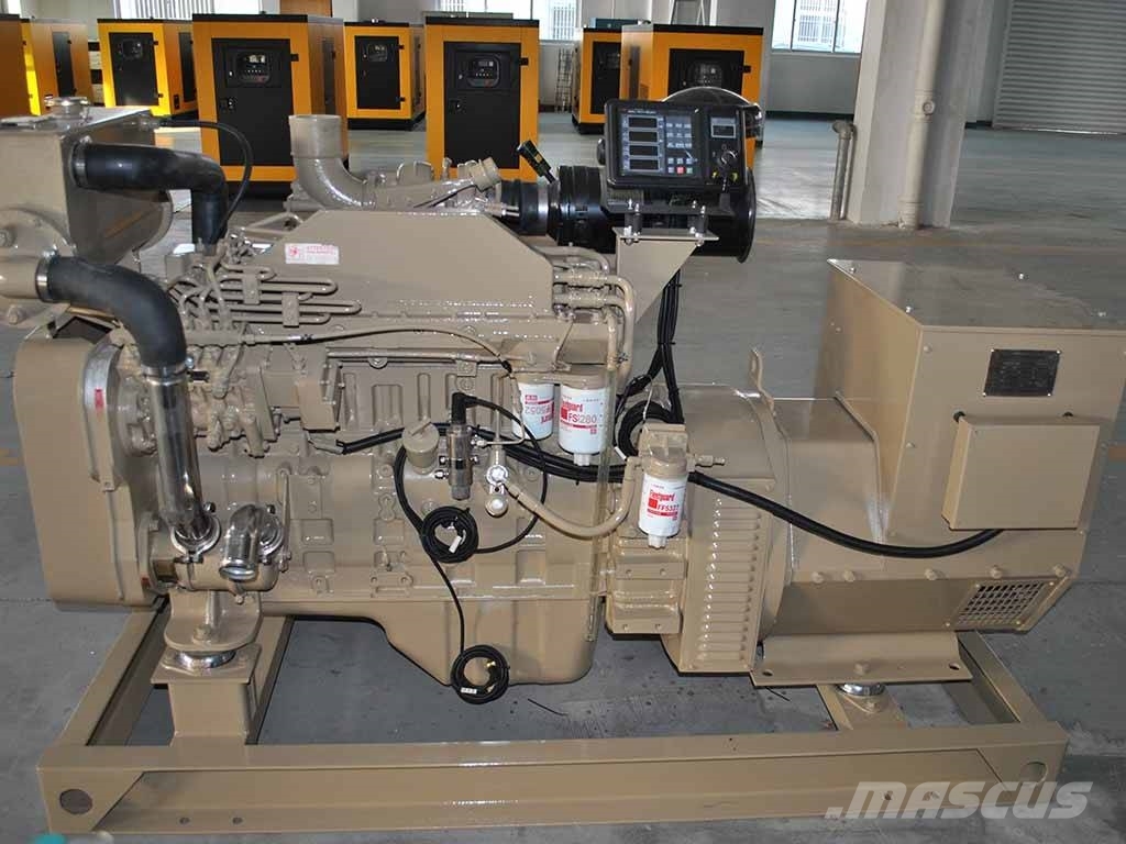 Cummins 163hp auxilliary engine for enginnering ship 船用引擎机组