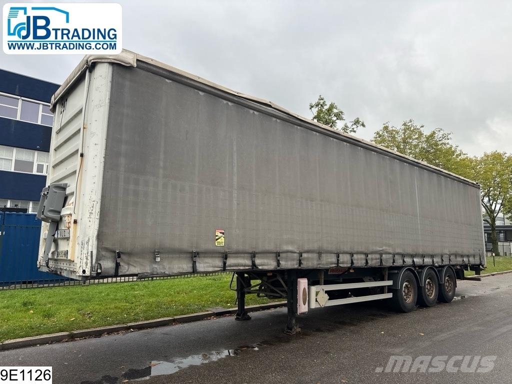Fruehauf Tautliner Lift axle Tentpoolhaagised