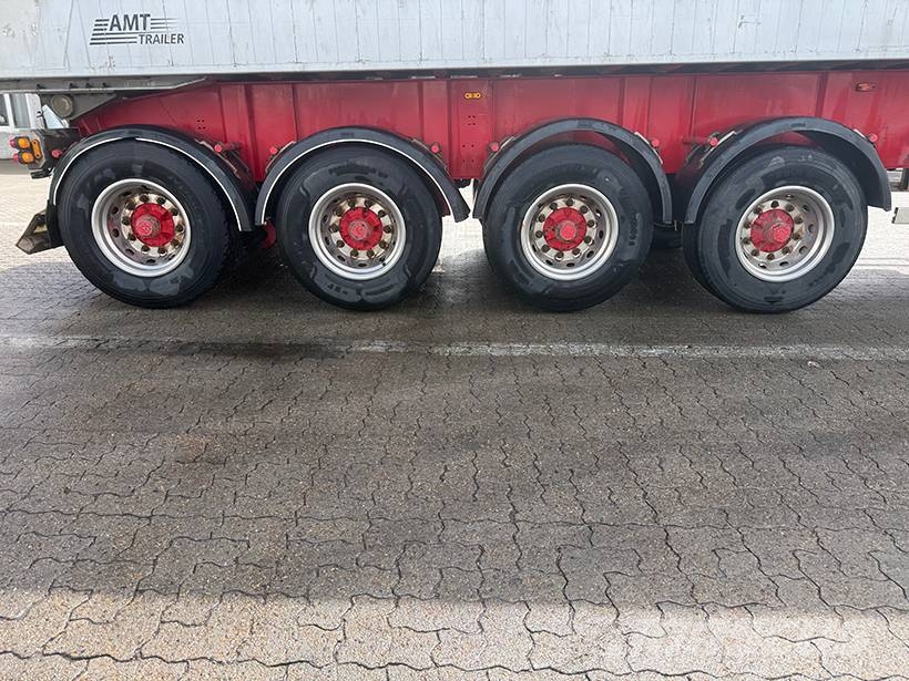 MTDK Tipper / Alukastenmulde Kipper 37m3 Semirremolques de volteo