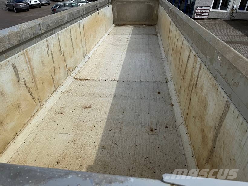MTDK Tipper / Alukastenmulde Kipper 37m3 Semirremolques de volteo