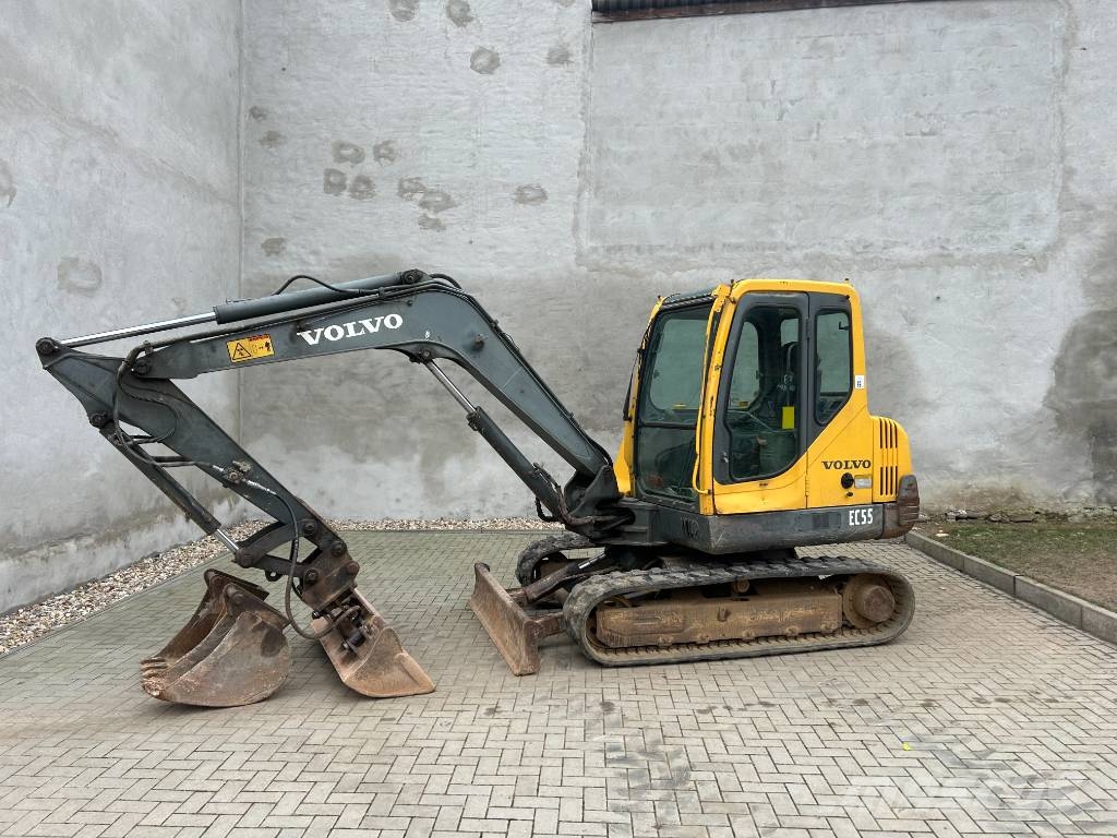 Volvo EC 55 Mini rýpadlá < 7t