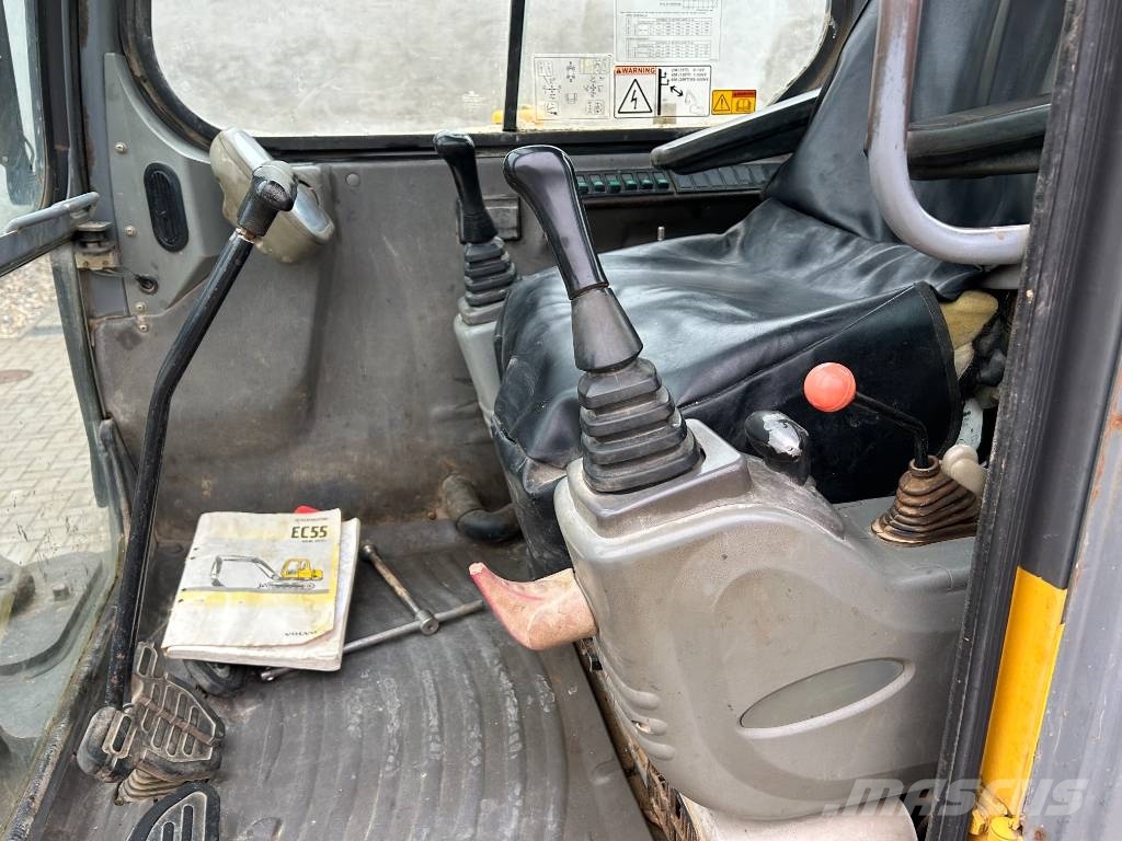 Volvo EC 55 Mini rýpadlá < 7t