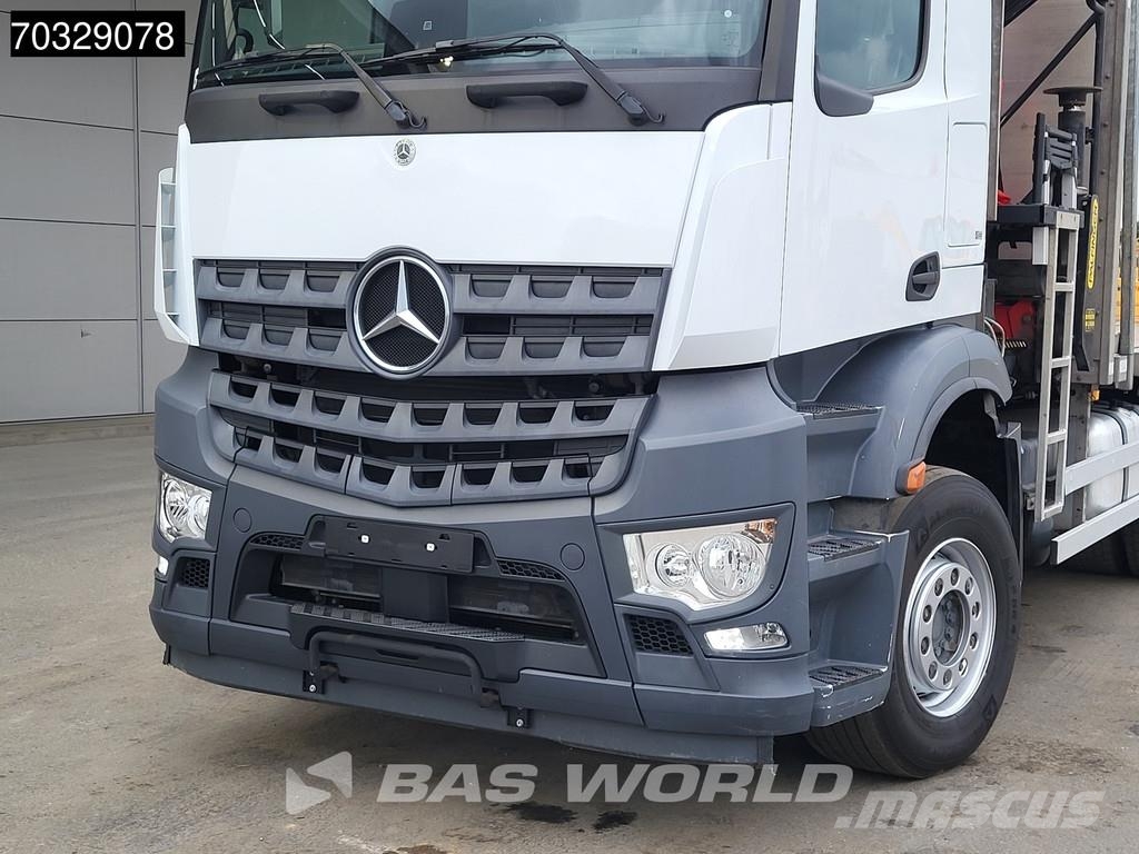 Mercedes-Benz Actros 2536 6X2 Palfinger PK18502 SH Kran Crane 6 Valníky/Sklápěcí bočnice