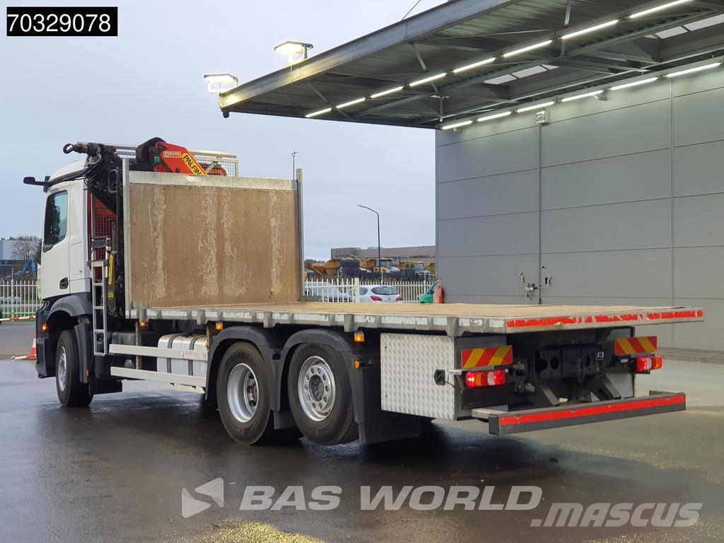 Mercedes-Benz Actros 2536 6X2 Palfinger PK18502 SH Kran Crane 6 Madelautod