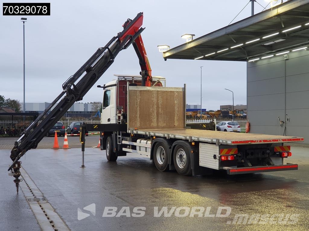 Mercedes-Benz Actros 2536 6X2 Palfinger PK18502 SH Kran Crane 6 Madelautod