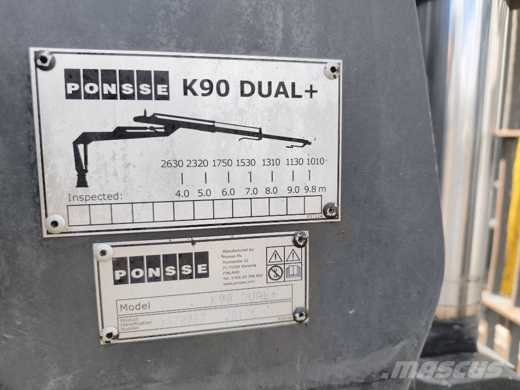 Ponsse Buffalo 8W DUAL Vyvážecí traktory