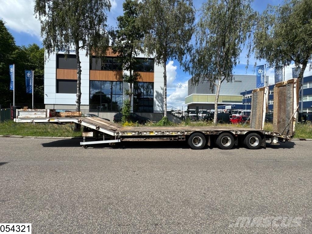 Actm Lowbed 45.800KG, winch Semi remorque surbaissée
