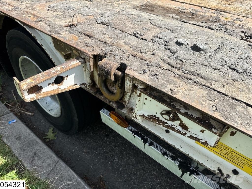 Actm Lowbed 45.800KG, winch Semi remorque surbaissée