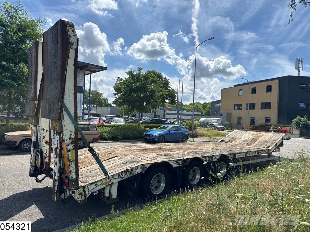 Actm Lowbed 45.800KG, winch Semi remorque surbaissée