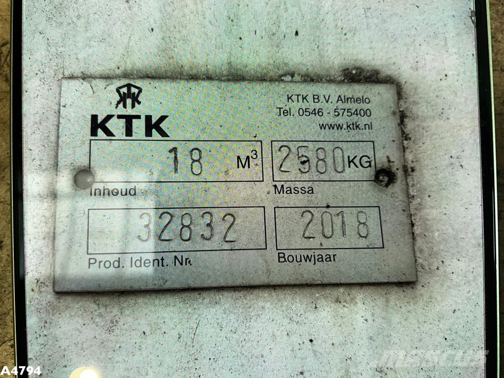  KTK Container 18m³ Special containers