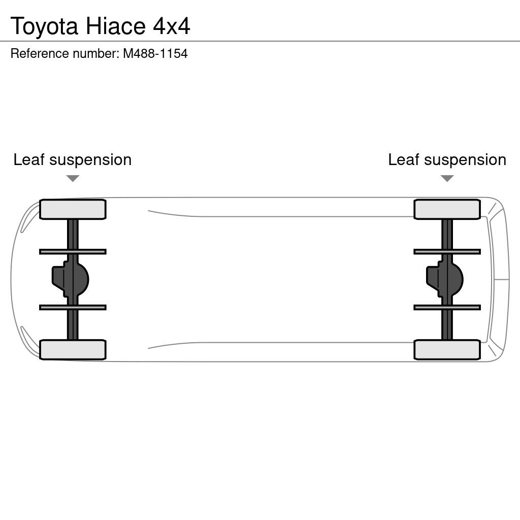 Toyota HiAce 4x4 Furgonetas de caja cerrada