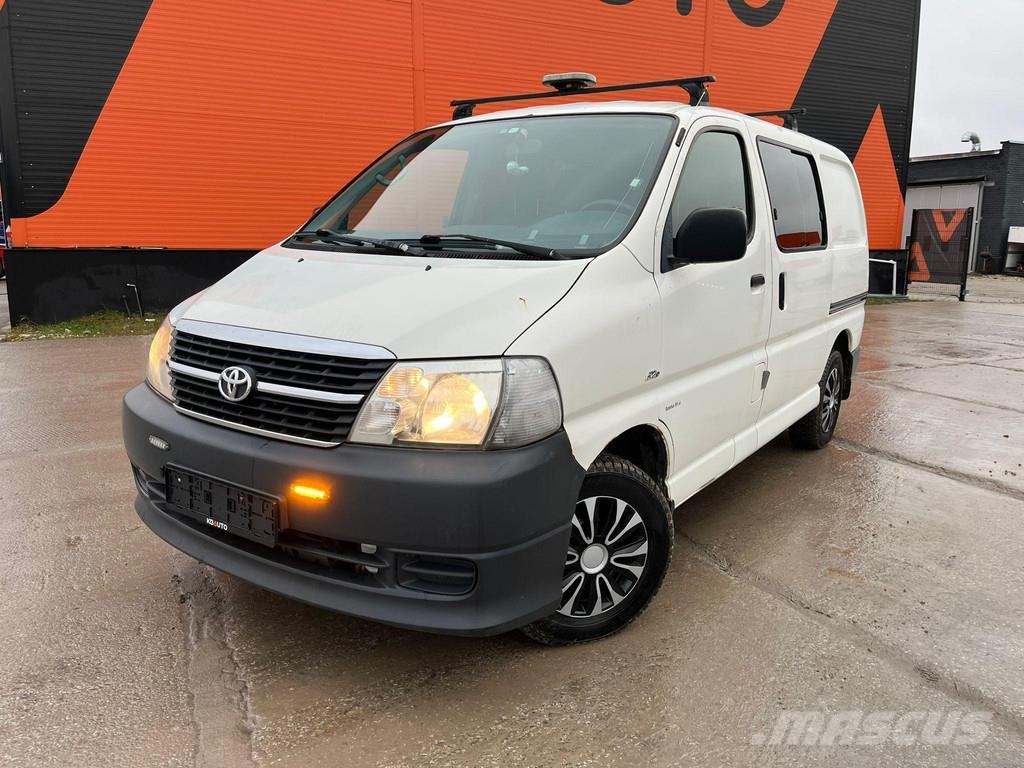 Toyota HiAce 4x4 Furgonetas de caja cerrada