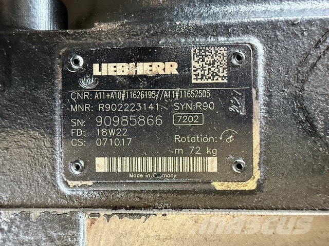 Liebherr L 576 2Plus2 HYDRAULIC PUMP A10 V Hidravlika