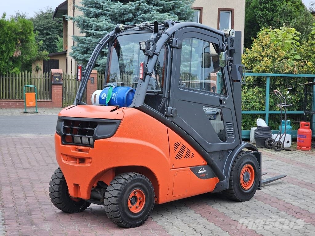 Linde H30T-02 LPG'li forkliftler