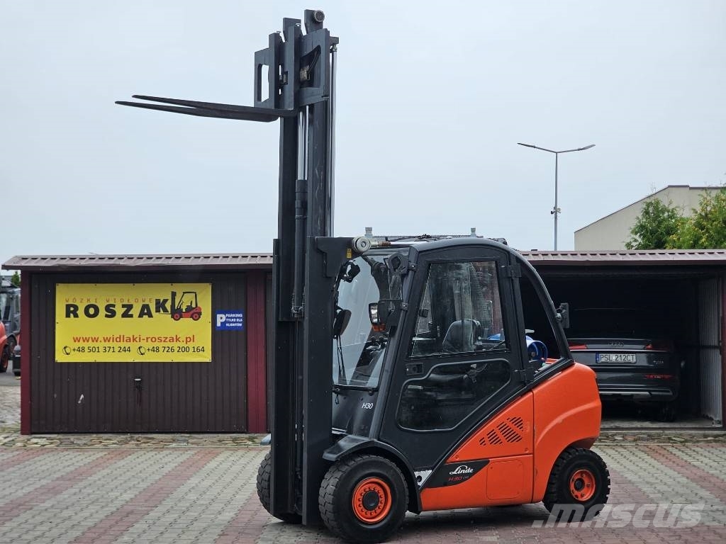Linde H30T-02 LPG'li forkliftler
