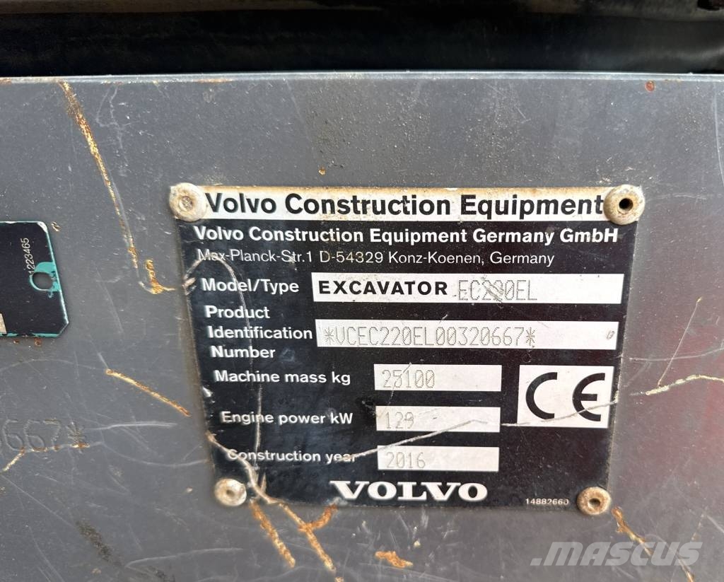 Volvo EC 220 E Excavadoras de cadenas