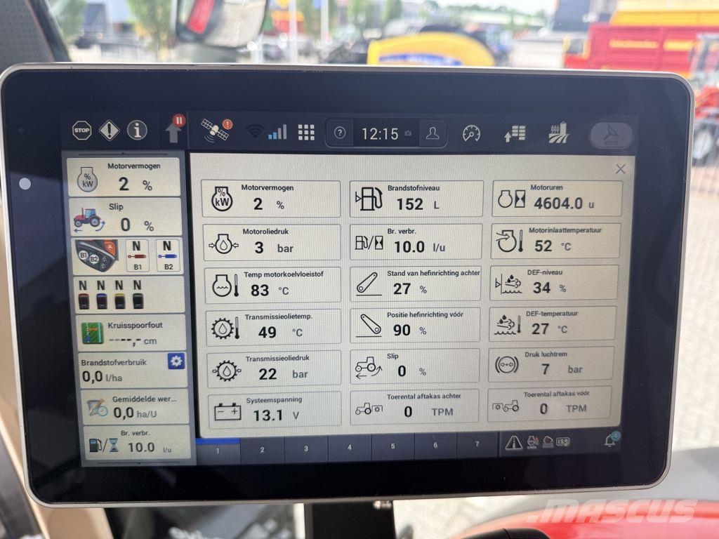 Case IH IH Optum 300 CVX Stage V GPS RTK Traktory