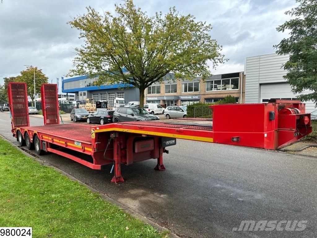 Verem Lowbed 45.000 KG 地架式半拖車
