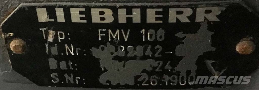 Liebherr FMV100 Hidraulika