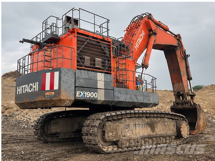 Hitachi EX 1900-6 Gravemaskiner på larvebånd