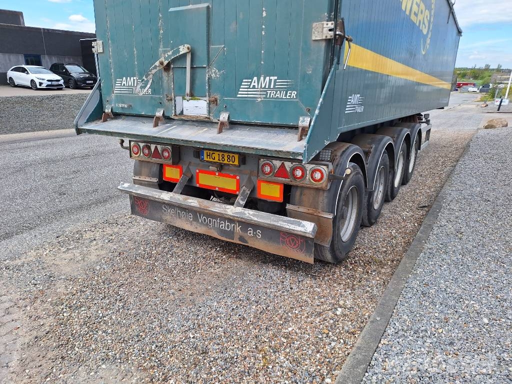 AMT TK400 4 akslet 60m3 tiptrailer Kallur-poolhaagised