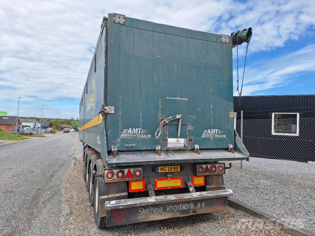 AMT TK400 4 akslet 60m3 tiptrailer Kallur-poolhaagised