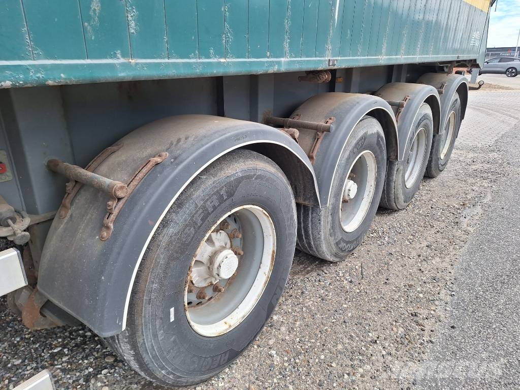 AMT TK400 4 akslet 60m3 tiptrailer Kallur-poolhaagised
