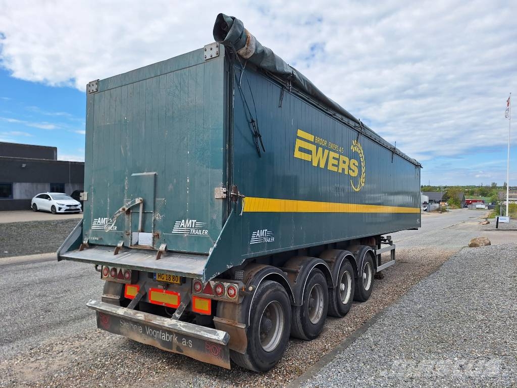 AMT TK400 4 akslet 60m3 tiptrailer Kallur-poolhaagised