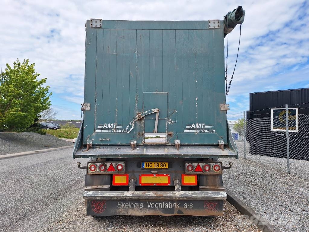 AMT TK400 4 akslet 60m3 tiptrailer Kallur-poolhaagised