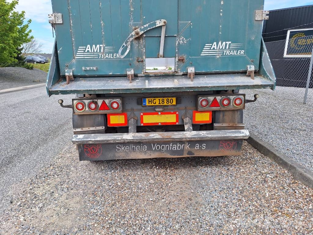 AMT TK400 4 akslet 60m3 tiptrailer Kallur-poolhaagised