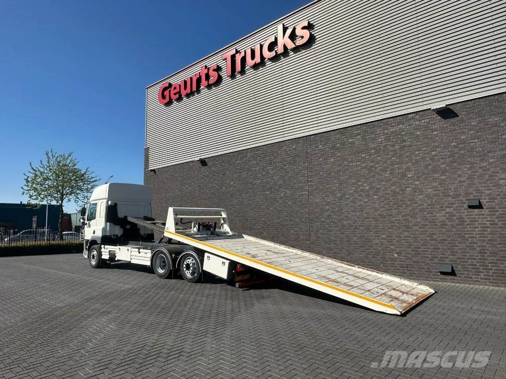 DAF CF 410 6X2 M4SN3 OPRIJWAGEN / MACHINE TRANSPORTER Járműszállítók