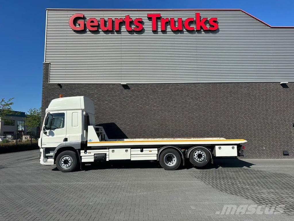 DAF CF 410 6X2 M4SN3 OPRIJWAGEN / MACHINE TRANSPORTER Járműszállítók