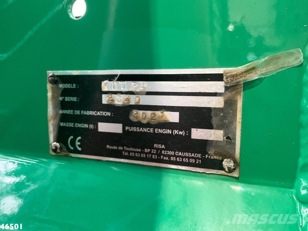 Renault D 260 Euro 6 Risa G2T Drilling installation Just 2 مثاقيب ثقيلة