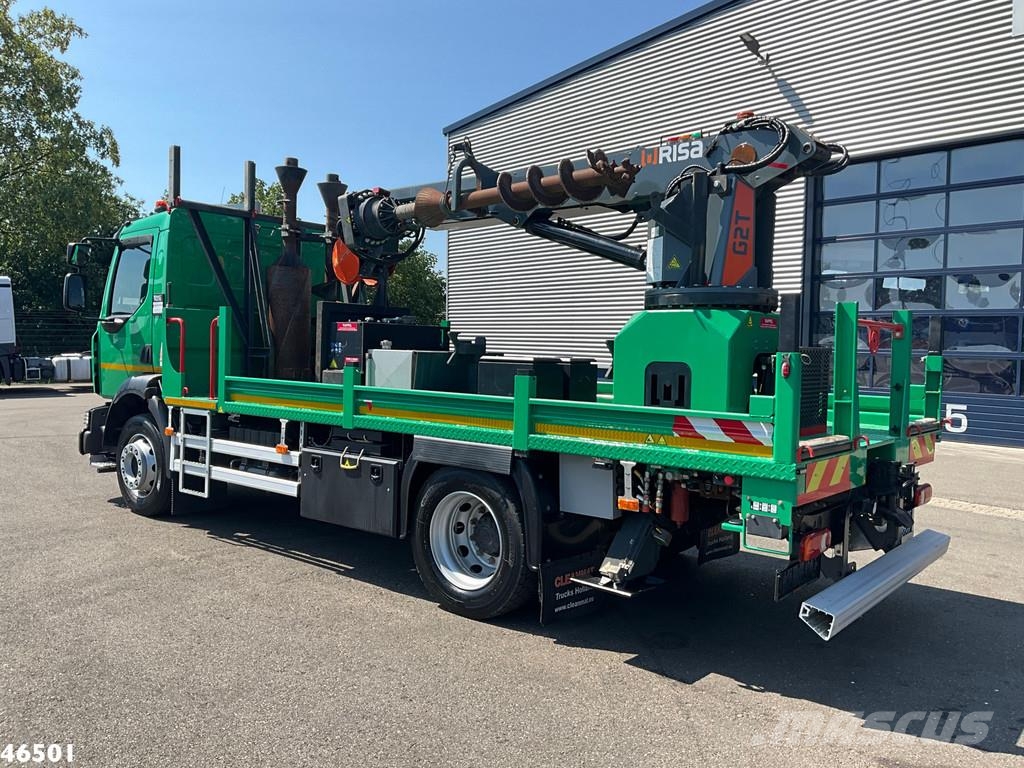 Renault D 260 Euro 6 Risa G2T Drilling installation Just 2 مثاقيب ثقيلة