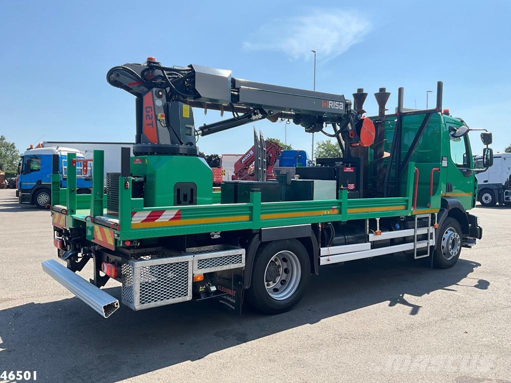 Renault D 260 Euro 6 Risa G2T Drilling installation Just 2 مثاقيب ثقيلة