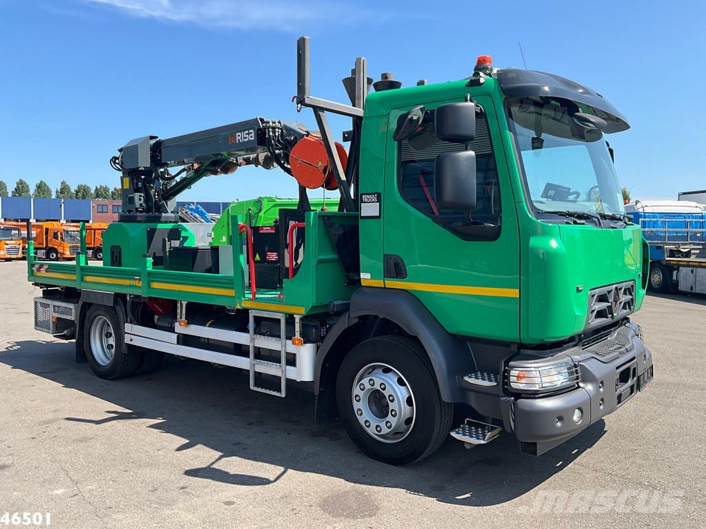 Renault D 260 Euro 6 Risa G2T Drilling installation Just 2 مثاقيب ثقيلة