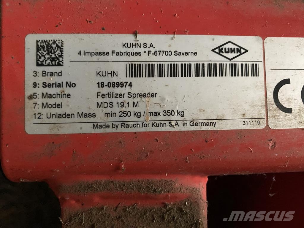 Kuhn MDS 19.1 M Prskalice đubriva