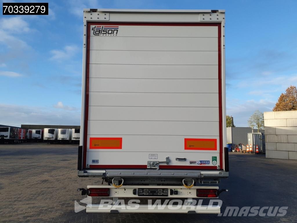 Talson F1227 3 axles NEW Rolltor Confection BPW Lift Axle Kofferauflieger