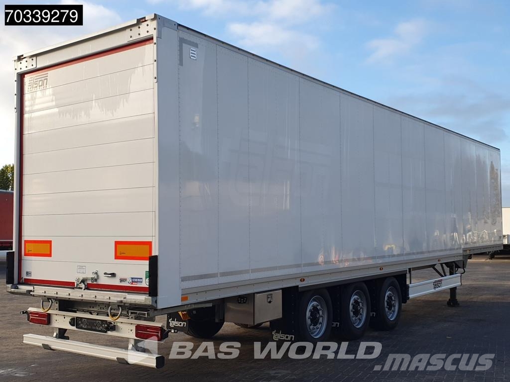 Talson F1227 3 axles NEW Rolltor Confection BPW Lift Axle Kofferauflieger