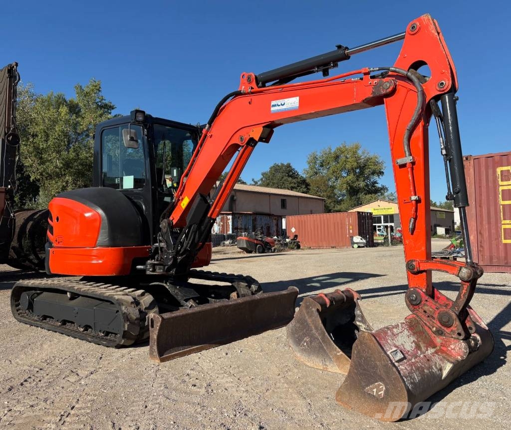 Kubota U 48-4 حفارات صغيرة أقل من 7 طن (حفارات صغيرة)