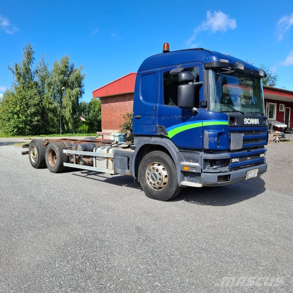 Scania P114GB 6X2 4500 Шасі з кабіною